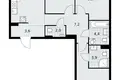 Apartamento 3 habitaciones 78 m² Kommunarka, Rusia