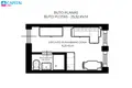 Квартира 1 комната 25 м² Вильнюс, Литва