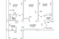 Квартира 3 комнаты 76 м² Минск, Беларусь