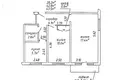 Wohnung 2 zimmer 43 m² Minsk, Belarus