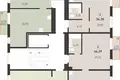 Квартира 4 комнаты 82 м² Копище, Беларусь