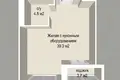 Квартира 2 комнаты 47 м² Минск, Беларусь