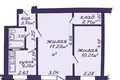 Wohnung 2 zimmer 43 m² Minsk, Belarus