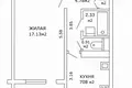 Appartement 1 chambre 33 m² Minsk, Bélarus