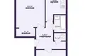 Квартира 2 комнаты 49 м² Залесье, Беларусь