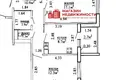 Wohnung 2 zimmer 56 m² Hrodna, Belarus