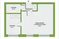 Apartamento 2 habitaciones 31 m² Varsovia, Polonia