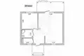 Haus 60 m² Muchaviecki sielski Saviet, Belarus