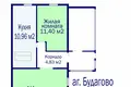 Дом 56 м² Будагово, Беларусь