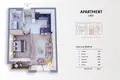 Wohnung 1 Schlafzimmer 46 m² Kolasin, Montenegro