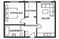 Mieszkanie 2 pokoi 41 m² Warszawa, Polska