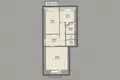 Квартира 2 комнаты 61 м² Минск, Беларусь