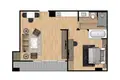 Wohnung 2 zimmer 64 m² Karon, Thailand