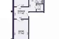 Apartamento 2 habitaciones 56 m² Minsk, Belarús