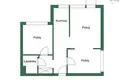 Mieszkanie 3 pokoi 58 m² Warszawa, Polska