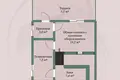 Haus 68 m² Visnieuski sielski Saviet, Belarus