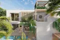 Residential complex New complex of villas with swimming pools, roof-top terraces and sea views, Samui, Thailand