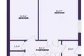 Wohnung 3 zimmer 63 m² Kryvicy, Belarus