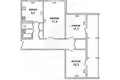 Apartamento 3 habitaciones 69 m² Kobriny, Belarús