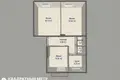 Wohnung 3 zimmer 59 m² Minsk, Belarus