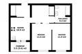 Квартира 2 комнаты 58 м² Минск, Беларусь