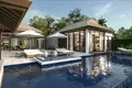 Wohnkomplex Complex of villas with swimming pools and jacuzzis directly on Bang Tao Beach, Phuket, Thailand