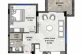 Apartment 48 m² Demirtaş, Turkey