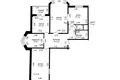 Mieszkanie 3 pokoi 79 m² Pryluki, Białoruś