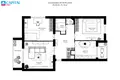 4 room apartment 92 m² Vilnius, Lithuania
