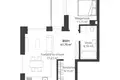 Mieszkanie 2 pokoi 48 m² Wilno, Litwa