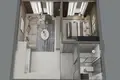 1 bedroom apartment 45 m² Mezitli, Turkey