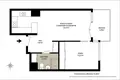 Appartement 2 chambres 46 m² Varsovie, Pologne