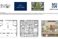 2 room apartment 59 m² Minsk, Belarus