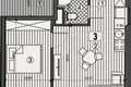 Appartement 2 chambres 34 m² Riga, Lettonie