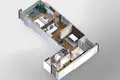Mieszkanie 2 pokoi 58 m² Batumi, Gruzja