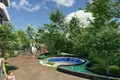 Kompleks mieszkalny Residence with swimming pools and a spa center, Avsallar, Alanya, Turkey