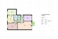 4 room apartment 71 m² Warsaw, Poland