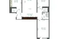 Apartamento 3 habitaciones 66 m² Minsk, Belarús