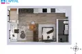 1 room apartment 37 m² Vilnius, Lithuania