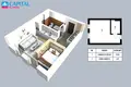 Wohnung 1 zimmer 32 m² Klaipeda, Litauen