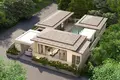Complexe résidentiel New residential complex of furnished villas with pools in Maret, Samui, Thailand