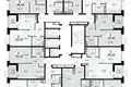 1 room apartment 34 m² Kommunarka, Russia