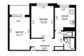 Appartement 2 chambres 50 m² Minsk, Bélarus