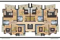 Appartement 53 m² Oba, Turquie