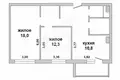 Appartement 2 chambres 62 m² Brest, Bélarus