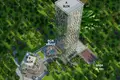 Wohnkomplex High-rise residence with a swimming pool and a sports center near the coast, Istanbul, Turkey