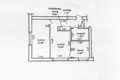 Mieszkanie 2 pokoi 42 m² Enierhietykau, Białoruś