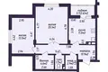 Wohnung 2 zimmer 67 m² Minsk, Belarus