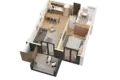 Apartamento 2 habitaciones 63 m² Tiflis, Georgia