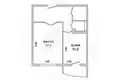 Wohnung 1 zimmer 42 m² Brest, Belarus